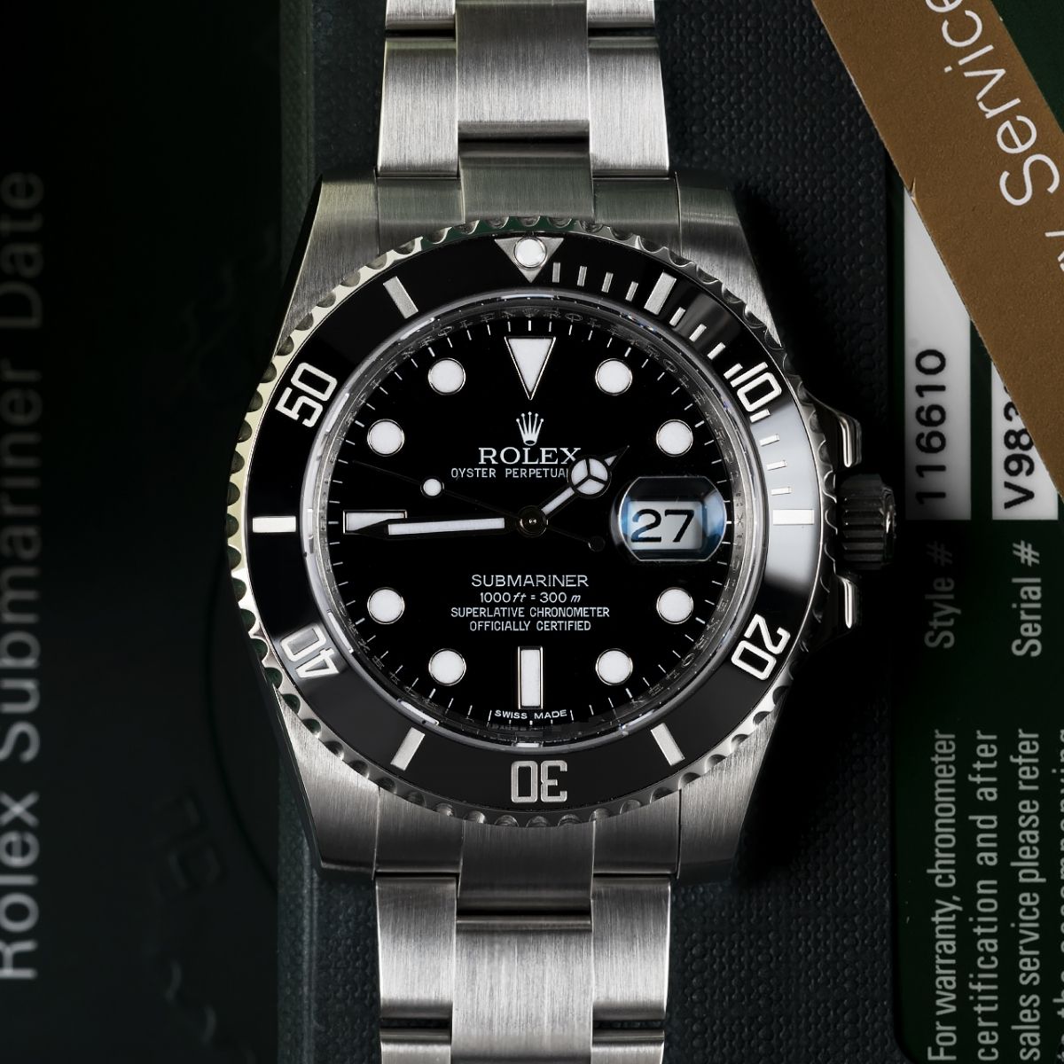 Rolex Submariner Negro | Edición Limitada™
